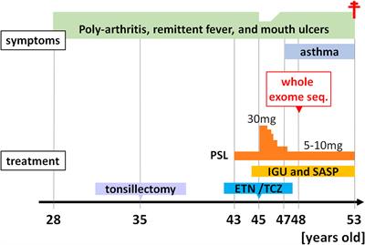 A novel functional IKBKE variant activating NFAT in a patient with polyarthritis and a remittent fever